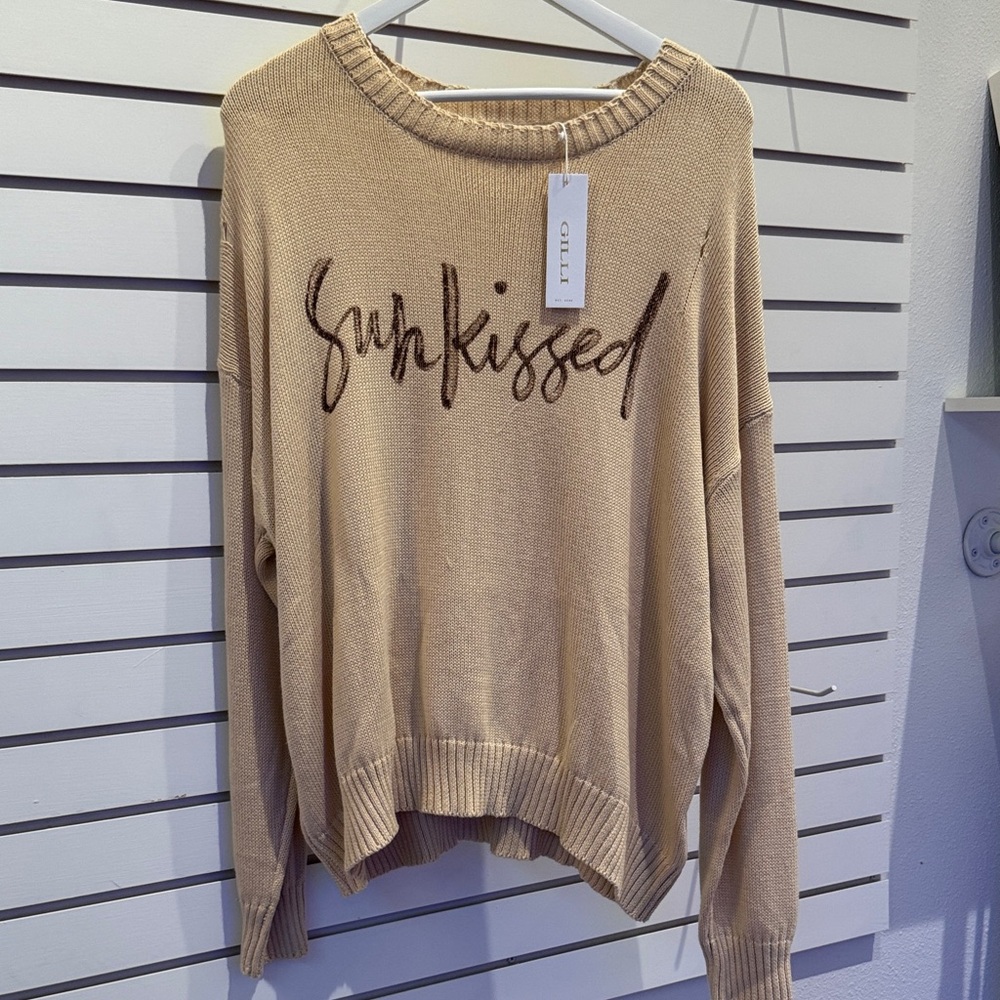 Gilli Sunkissed Tan Sweater